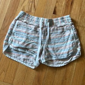 Athleta linen shorts